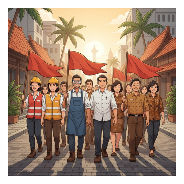 Sejarah Hari Buruh 1 Mei: Dari Demo di Chicago ke Tanggal Merah di Indonesia